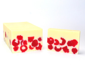 "White Chocolate with Raspberries"