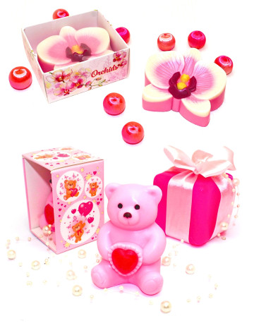 Decorative handmade soap